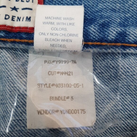 Vintage Old Navy BLue jeans Number 7 Size 10 Regular - Picture 4 of 12